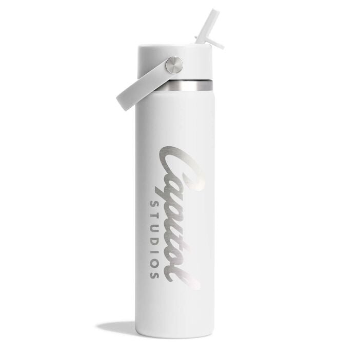 24 oz WM Flex Straw Bottle - Hydro Flask + Capitol Studios Q8
