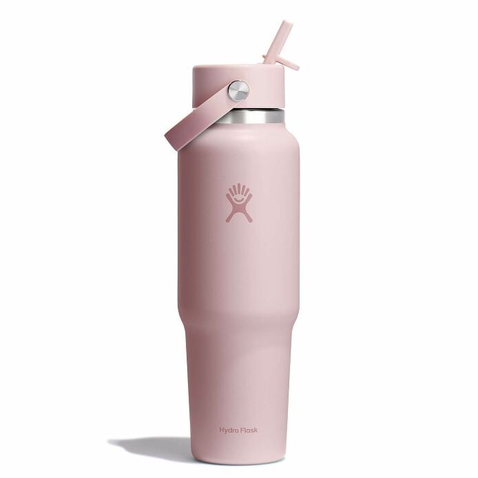 40 oz Travel Bottle with Flex Straw Cap X3